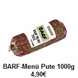 BARF Men Pute 1000g