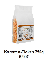Karotten Flakes 750g